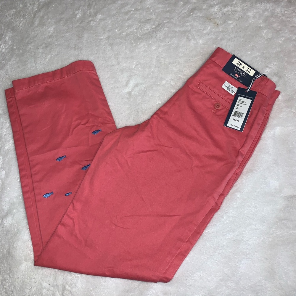 New Vineyard Vines Embroidered Men's Size 28x32